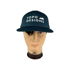 Topo Designs Foam Trucker Hat Blue Cap Hats